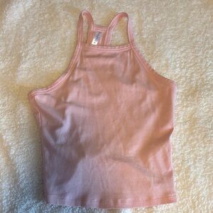 Fabletics Light Pink Women's Tank Top